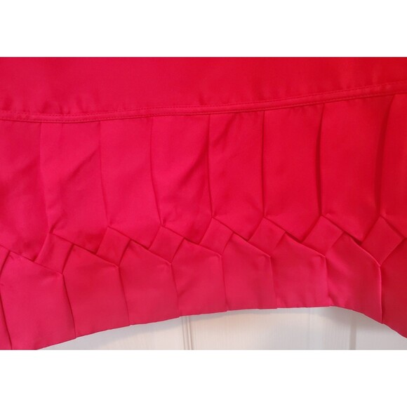 Peter Nygard Dress Womens Size 10 Pink Silk Sleeveless Decorated Hem Chic Party - Picture 4 of 8